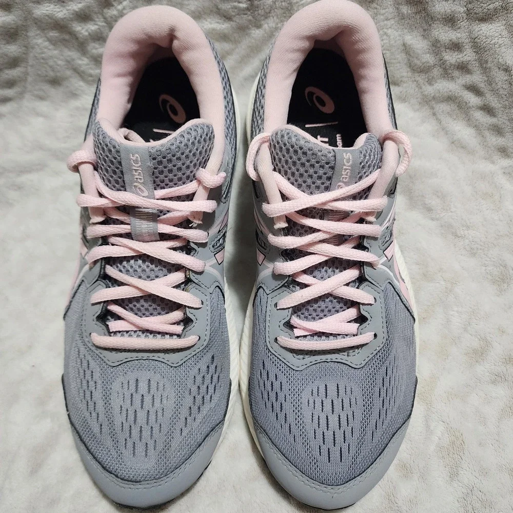 Asics Women's Gel-Contend 7 Running Shoes Size 9 Sheet Rock/Pink Salt Workout